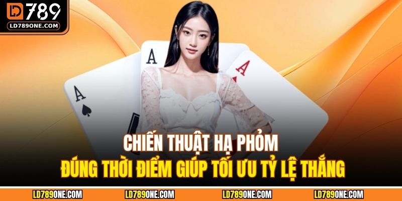 Chiến thuật hạ phỏm đúng thời điểm giúp tối ưu tỷ lệ thắng