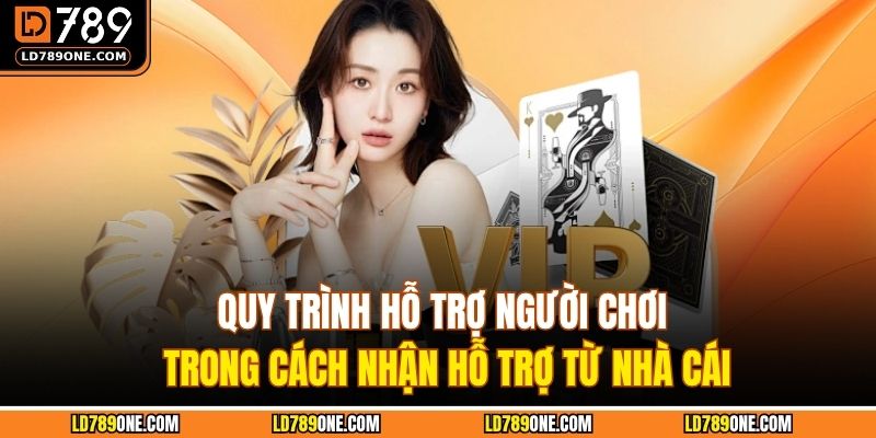 Quy trình hỗ trợ người chơi trong cách nhận hỗ trợ từ nhà cái